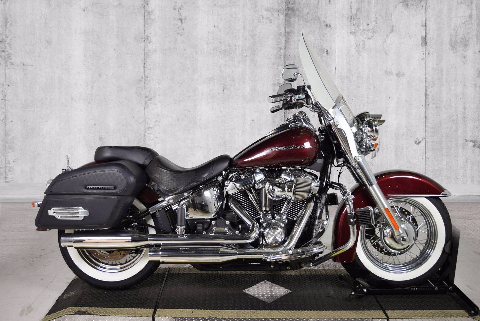 Pre-Owned 2018 Harley-Davidson Softail Deluxe FLDE Softail ...